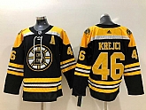 Boston Bruins 46 David Krejci Black Adidas Stitched Jersey,baseball caps,new era cap wholesale,wholesale hats